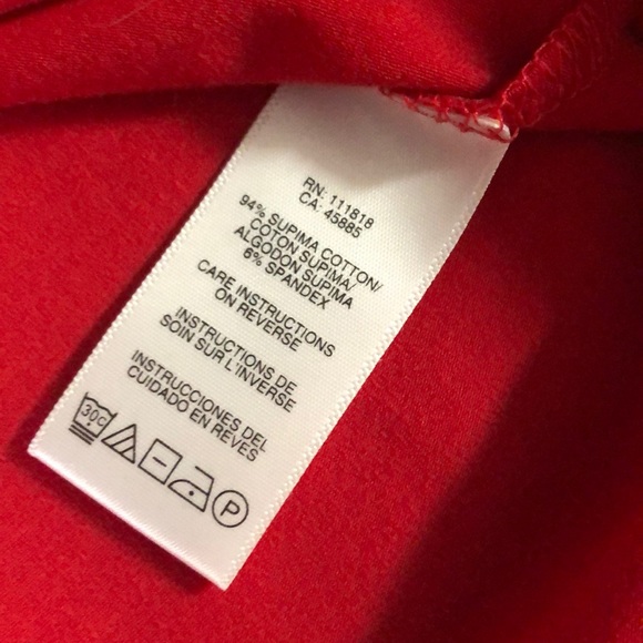 NWT Red MK Top - Picture 5 of 6